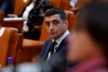 George Simion în Parlament 