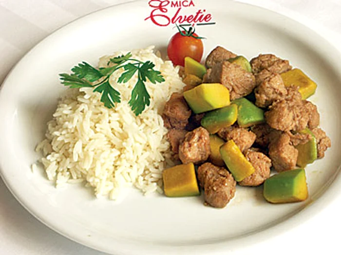 Ragout de soia cu avocado