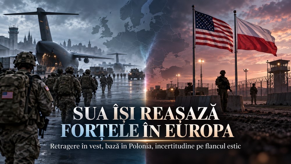 SUA își retrag trupele din vestul Europei și promit o bază în Polonia. Cine mai apără flancul estic?