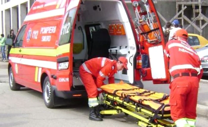 Victima a fost lovită în cap de cuva utilajului