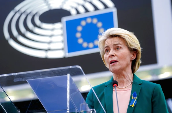 Preşedinta Comisiei Europene, Ursula von der Leyen (© Flickr / European Parliament)