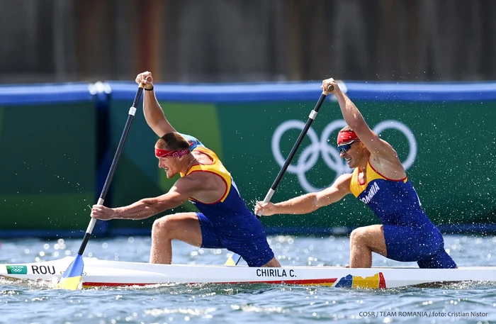 Cătălin Chirilă și Victor Mihalachi au fost mai rapizi în semifinaleFoto: COSR / Team România / Cristi Nistor