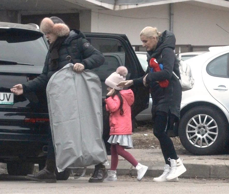 Marcel Pavel, cu familia în oraș