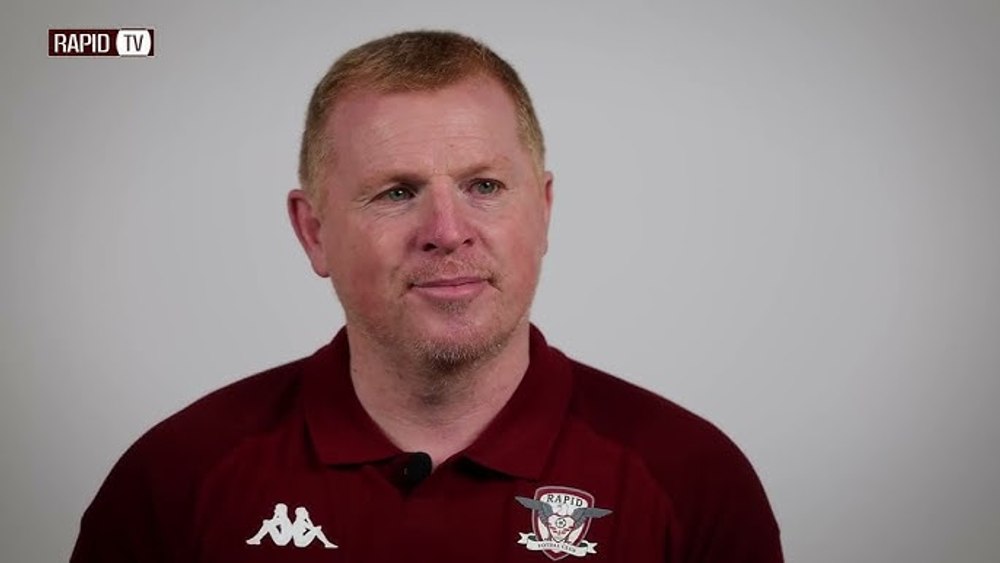 Neil Lennon, criză televizată de nervi: „Demisionați de la Rapid?“. Răspunsul său iritat VIDEO