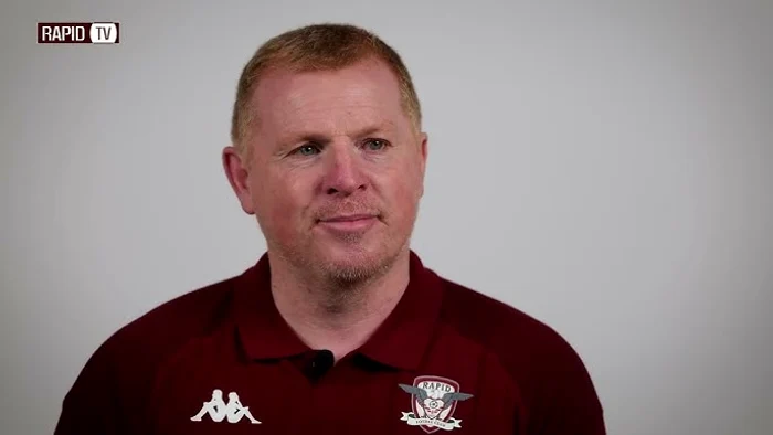 Neil Lennon. FOTO: Youtube / Rapid TV