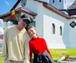 Adela Popescu și Radu Vâlcan, la biserică de Paște foto: Instagram