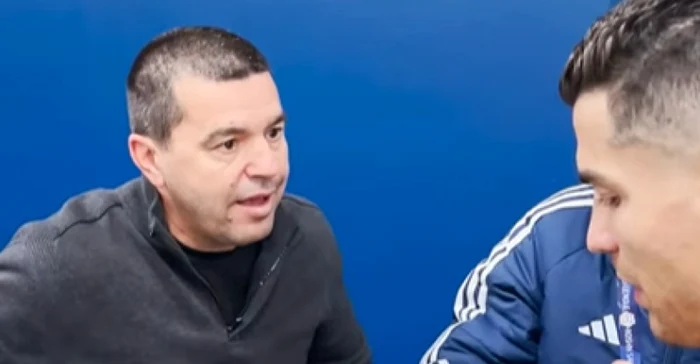Cosmin Contra se va reîntâlni în fotbalul arab cu Cristiano Ronaldo. Foto Instagram/Damac