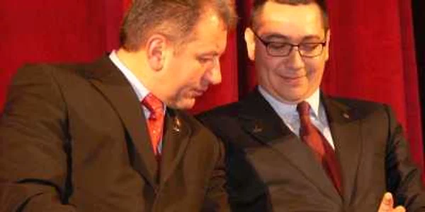 Radu Moldovan alături de Victor Ponta la Bistriţa