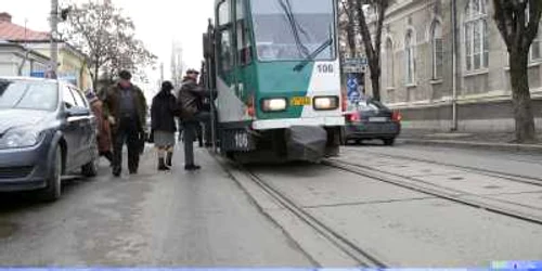 Pe 31 decembrie, tramvaiele vor circula după programul unei zile de sâmbătă (foto arhiva Adevărul)