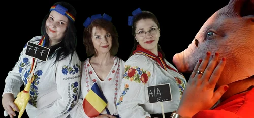 Cele trei artiste s-au specializat în pamfletul politic