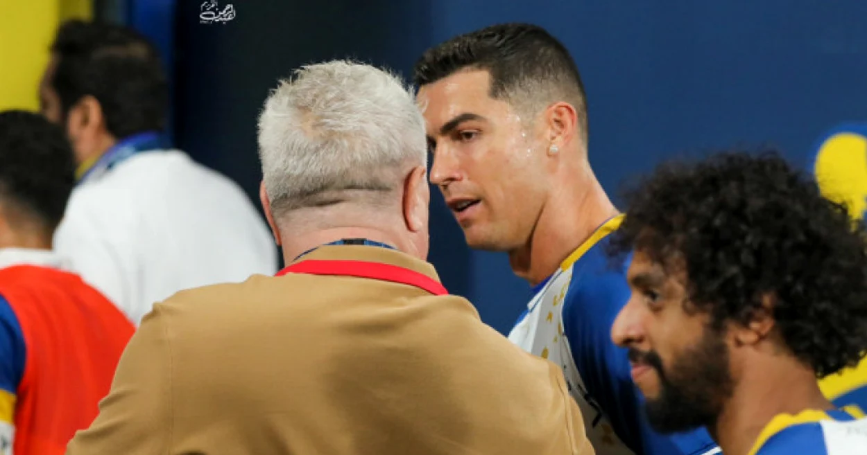 Cristiano Ronaldo a executat formația românului Marius Șumudică. Captură TV 
