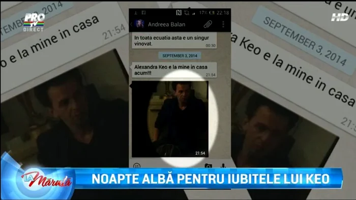 Fotografia primită de Misty de la Andreea Bălan