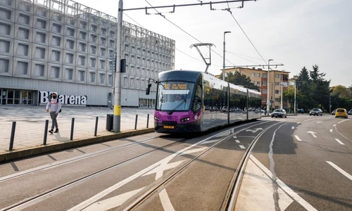 cluj tramvai . foto ctp