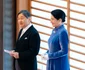 Împăratul Naruhito și Împărăteasa Masako la ziua lui Naruhito și a Japoniei. FOTO: Kunaicho, Agenția Imperială