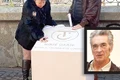 Anca Pandrea a sărutat piatra lui Iurie Darie, sub ochii lui George Mihăiţă  jpeg