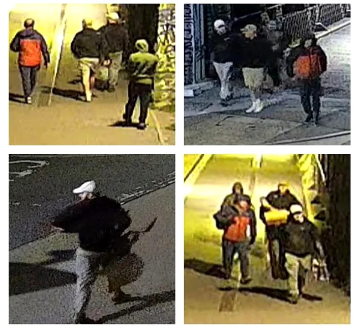 Autoritățile caută patru suspecți FOTO: X/ @uknip247