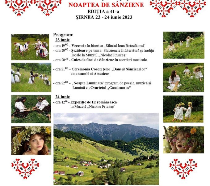 Ia românească, sărbătorită la Brașov și în Șirnea, cel mai pitoresc sat din România