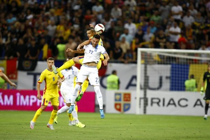 Romania nu a reusit sa castige meciul cu GreciaFOTO: David Muntean