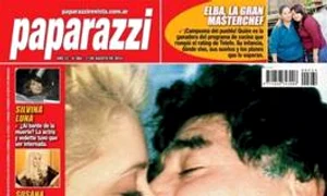 Revista argentiniană care a surprins sărutul dintre Maradona şi Pamela jpeg