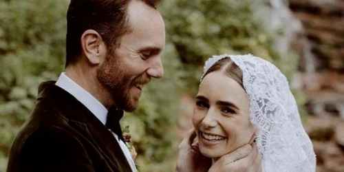 Actriţa Lilly Collins şi regizorul Charlie McDowell s-au căsătorit