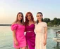 Monica Roșu, Alisa Coman și Andreea Răducan la botezul celui de-al doilea băiețel al gimnastei Cătălina Ponor și al lui Bogdan Jianu. FOTO: Instagram