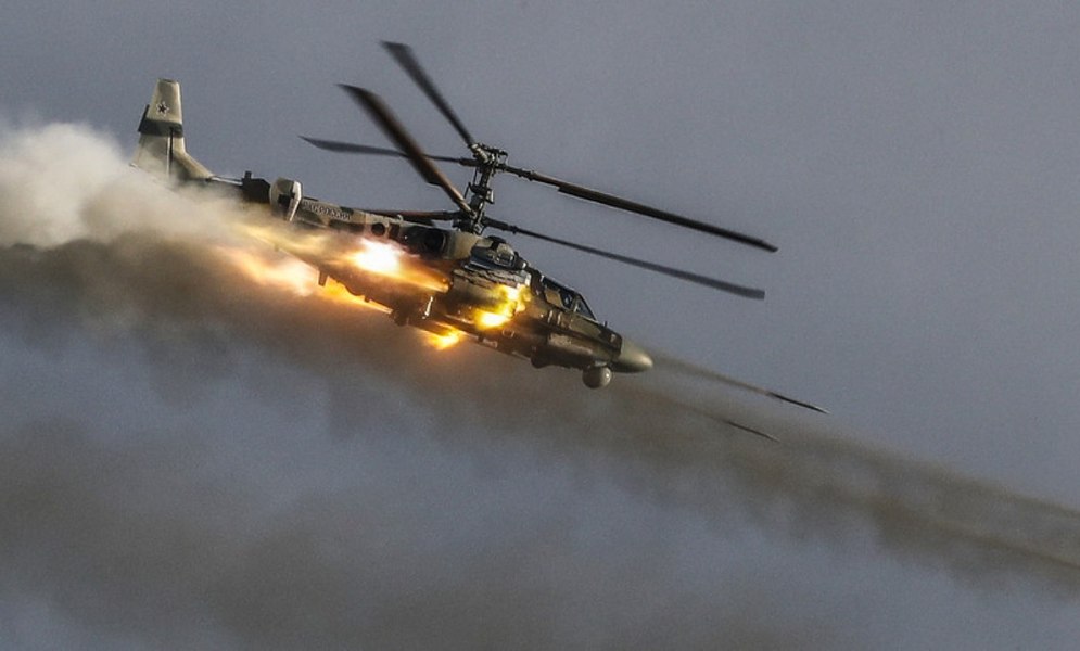 Momentul în care ucrainenii doboară un elicopter de atac „Aligator”. Rușii au pierdut două într-o singură săptămână