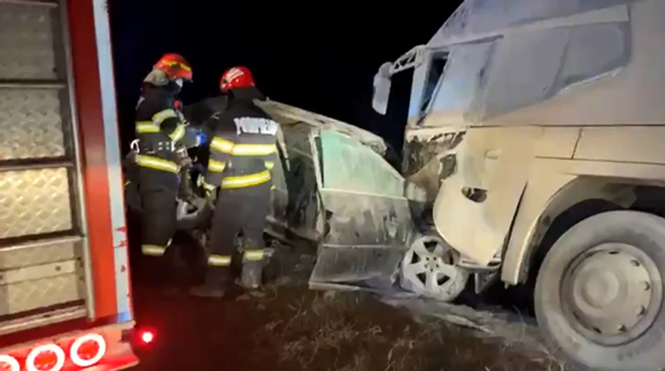 Accidentul a avut loc în localitatea Bohotin, din județul Iași 