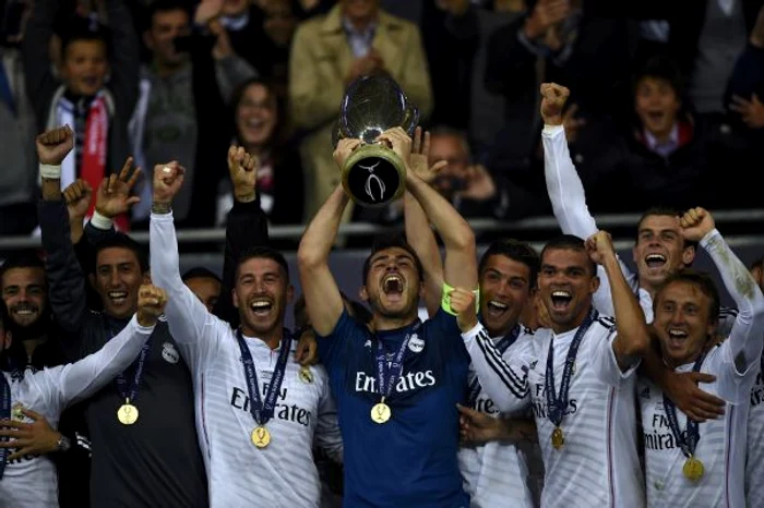 Real Madrid a cucerit Supercupa Europei FOTO: Reuters