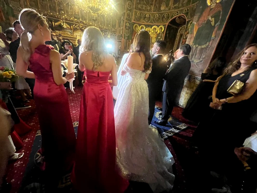 Cristina Spătar, superbă în rochia de mireasă / Sursă foto: Click!