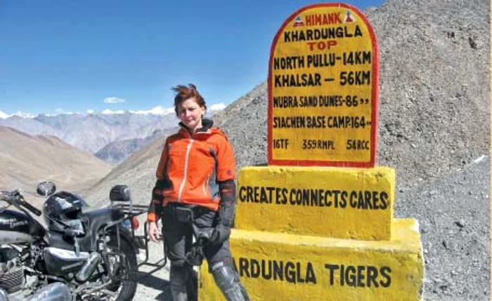 Punctul final al călătoriei în Himalaya, Khardung La, 5.602 metri Fotografii: Arhiva Personală