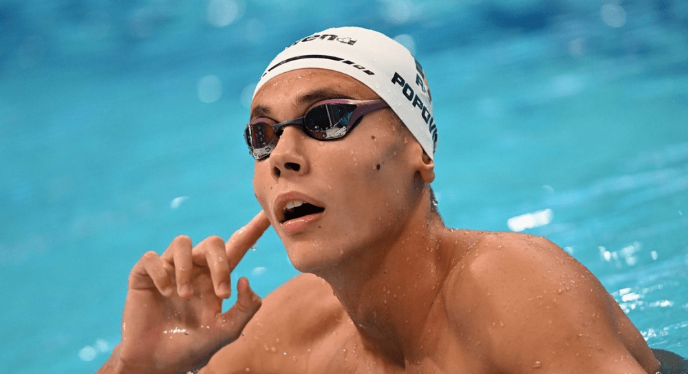 David Popovici fascinează America: Românul, subiect de analiză la NBC Sports