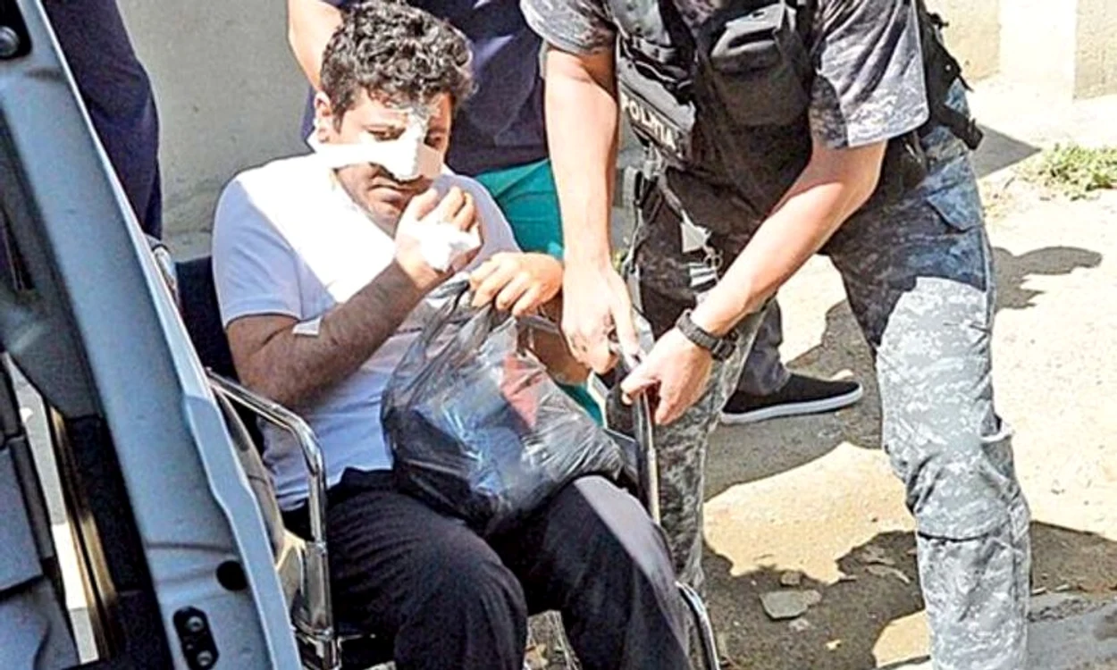 
    Abdullah Ataș nu a vrut să oprească la semnalele agenților Brigăzii Rutiere și a lovit cu mașina un polițist  