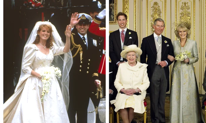 colaj nuntă Charles Camilla Andrew Sarah  jpg
