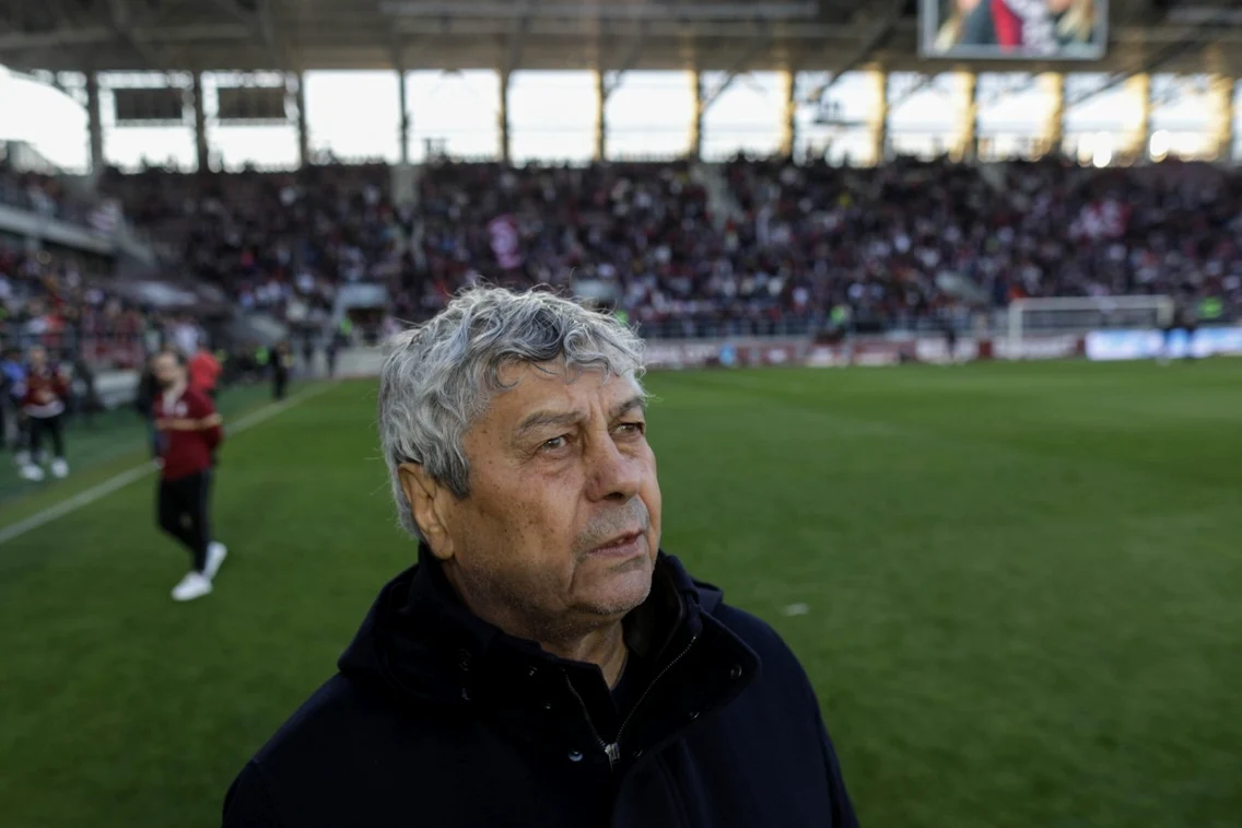 Inaugurare stadion Giuleşti - Mircea Lucescu - 26 mar 2022 / FOTO Inquam Photos / Octav Ganea