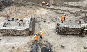 O mare baie romană, descoperită în orașul Nijmegen din Țările de Jos (© Radboud University)