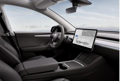 Pagina de comandă a noului model Y Tesla (2) Sursă Teslarati jpg