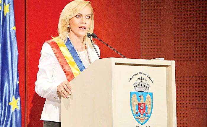 Prima femeie-primar al Capitalei are proiecte mari pentru oraşFoto: David Muntean