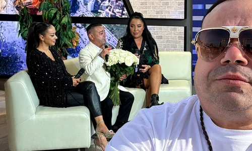 Adrian Minune a avut 9 nunți într-o zi! Celebrul artist a primit ieri pentru prima oară în viața lui un buchet de trandafiri albi de la Cristi Brancu