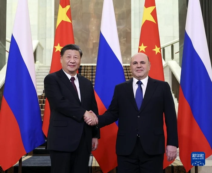 Președintele Xi Jinping se întâlnește cu prim-ministrul rus Mihail Mishustin