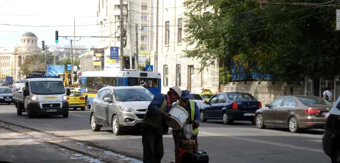 Lucrări pe Independenţei