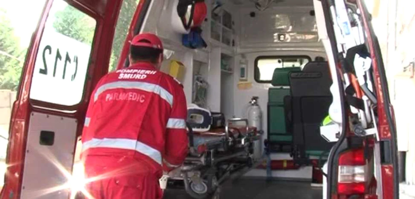 Cinci persoane au fost rănite în urma accidentului FOTO arhivă