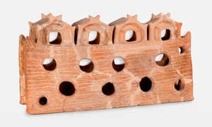 Macheta de la Căscioarele (© Muzeul Național de Istorie a României)