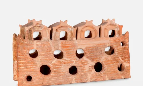 Macheta de la Căscioarele (© Muzeul Național de Istorie a României)