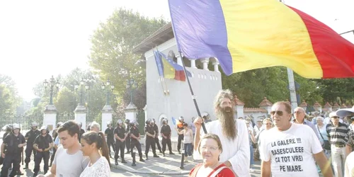 manifestatie Antena 3