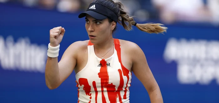 Gabi Ruse, mereu cu pumnul strâns  FOTO EPA