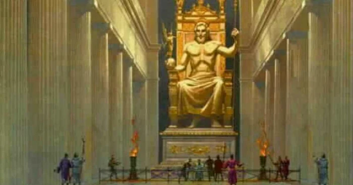 Zeus din Olimpia FOTO http://www.descopera.ro