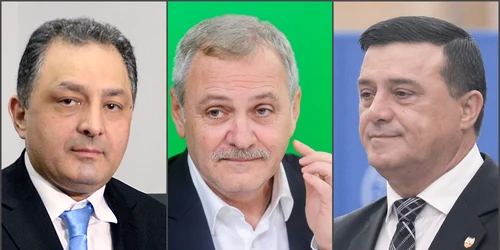 Marian Vanghelie Liviu Dragnea Niculae Bădălău. FOTO Mediafax