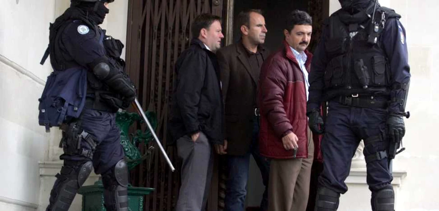 Tamaş Schiffbeck, în timpul unor percheziţii la clanurile de romi realizate în colaborare cu autorităţile germane