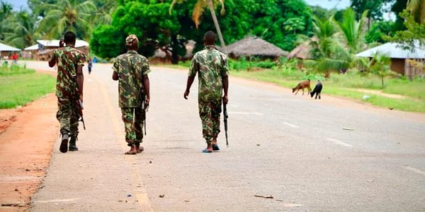 Militari din Mozambic FOTO AFP