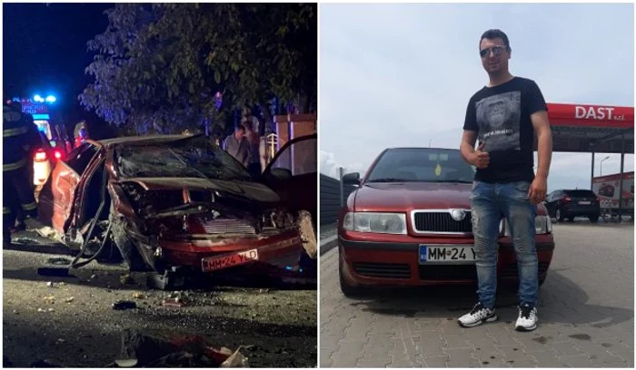 Tânărul care a murit în accidentul din Baia MareFoto: antena3.ro